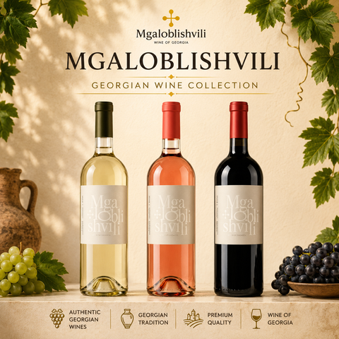 მგალობლიშვილის ქართული ღვინის კოლექცია X3 🍷🇬🇪