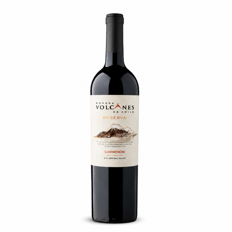 Bodega Volcanes Reserva Carmenere Central Valley 750მლ 14% (2023,ჩილე)