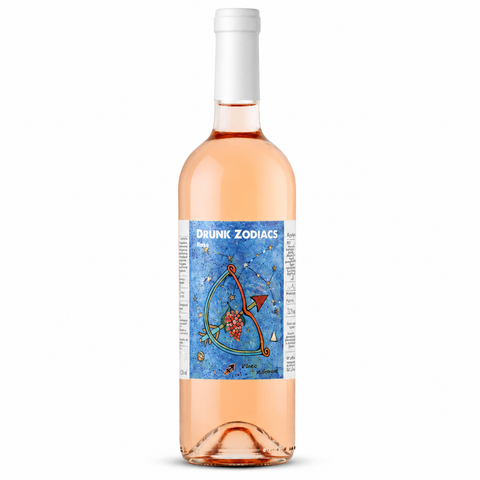 Drunk Zodiacs მშვილდოსანი ვარდისფერი ღვინო 750 მლ 12.5% ​​(2022, საქართველო)