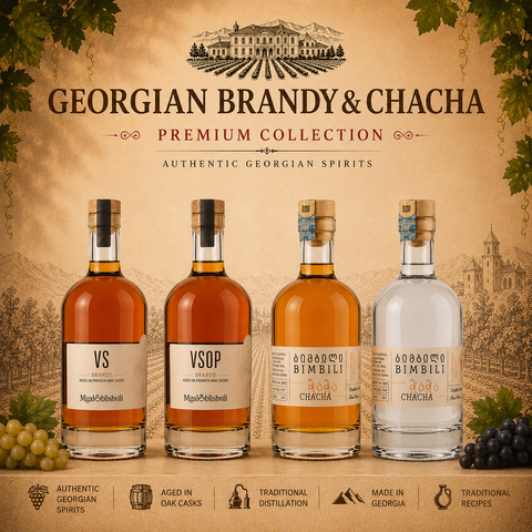 პრემიუმ ქართული მუხის სპირტების კოლექცია 🇬🇪🥃