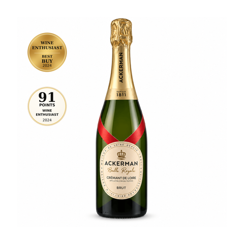 Ackerman Bulle Royale Brut Crémant de Loire 750ml 11.5% — Wine Enthusiast Best Buy and points
