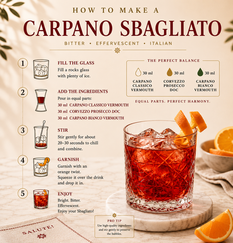 Carpano Sbagliato From Alcozon