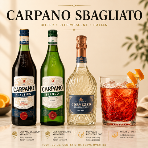 Carpano Sbagliato From Alcozon