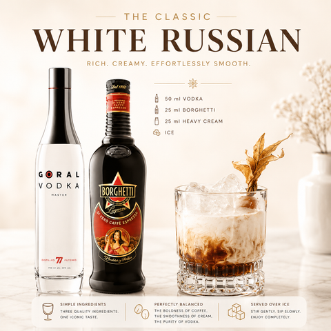White Russian Cocktail from Alcozon