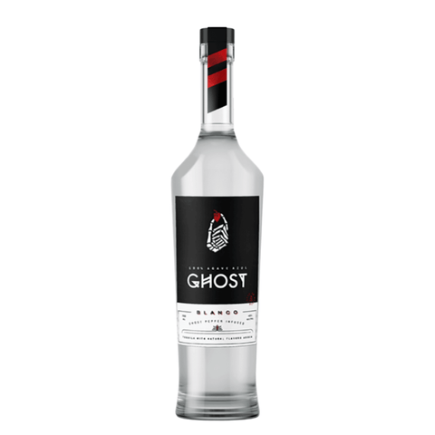 Ghost Blanco Spicy Tequila 700ml bottle 100% agave chili infused Mexican spirit ABV 40% from Jalisco, Mexico