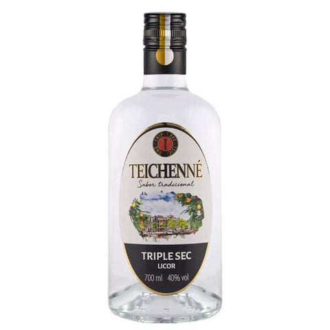 Bottle of Triple Sec Orange Liqueur 70cl, 40% ABV from Spain, featuring a vibrant label with traditional Spanish design elements.