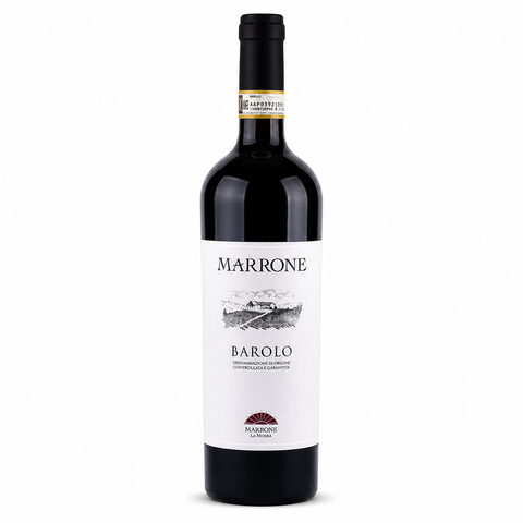 Marrone ბაროლო DOCG წითელი ღვინო 750ml 14.5% (2019, Piedmont, Italy)