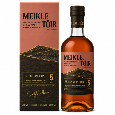 Meikle Toir 5Y The Sherry One Single Malt Whisky 700ml 48% (Speyside)