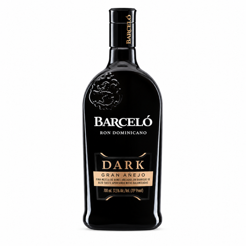 Barcelo Gran შავი დაძველებული რომი 70cl 37.5% (Dominican Republic)
