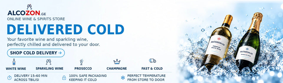 Delivered cold — wine and sparkling wine