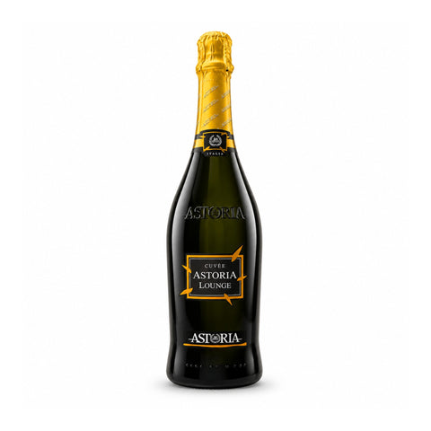 Astoria Cuvée Lounge Brut sparkling wine 750ml 11% — front bottle on white background