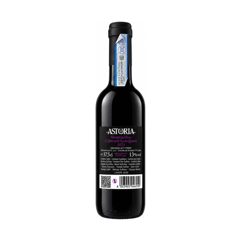 Astoria Icòna Cabernet Sauvignon Venezia DOC 2023, 375ml, back view
