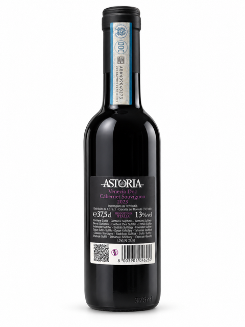 Astoria Icona Cabernet Sauvignon Venezia DOC 2023 back label
