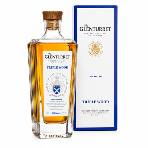 The Glenturret Triple Wood Single Malt Whisky 700ml 43% (Scotland)