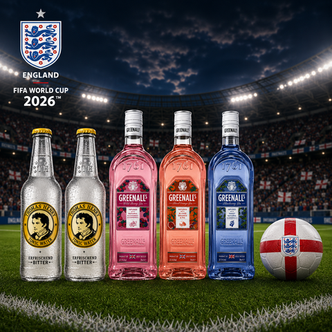 🏴 ENGLAND COCKTAIL SET – FIFA World Cup 2026 Edition