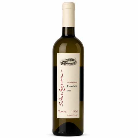 Schuchmann Rkatsiteli Dry White Wine 750 ml 13% (Georgia)