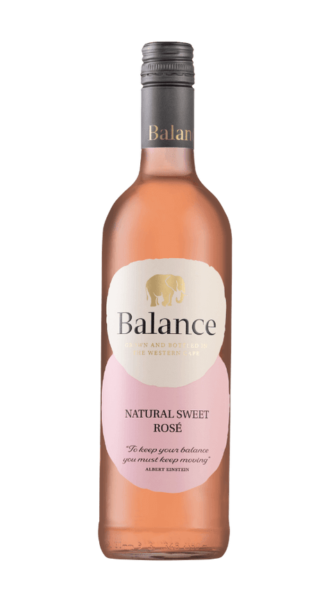 Balance Natural Sweet Rosé Wine 10% (South Africa)