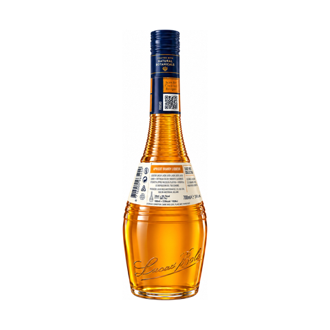 Bols Apricot Brandy liqueur 700ml 24% - rear view