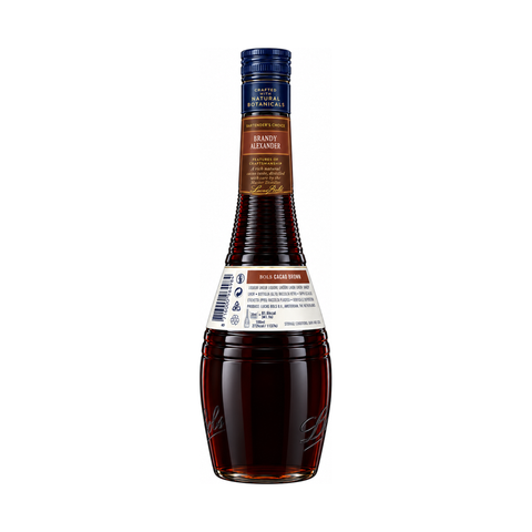 Bottle of Bols Cacao Brown Liqueur 700ml, a Dutch chocolate liqueur with 24% alcohol, featuring rich cocoa, orange, and vanilla notes.