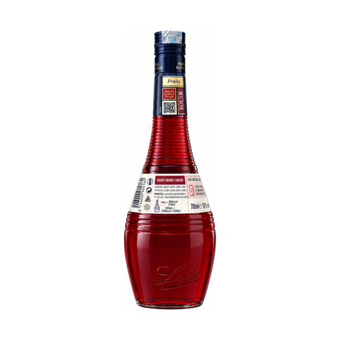 Bols Cherry Brandy Liqueur 700ml 24% Netherlands, rear view on white