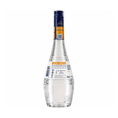 Bols Peach liqueur 700ml 17% rear view