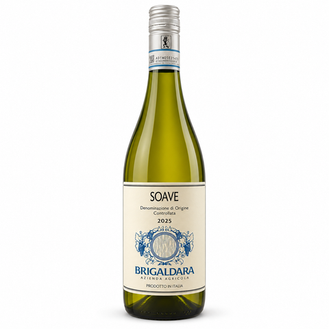 Brigaldara Soave DOC 2025 Garganega dry white wine 750ml — front bottle