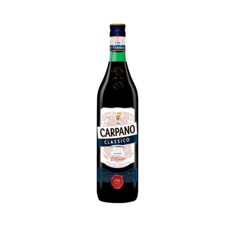 Carpano Classico Vermouth 1L bottle, traditional Italian red vermouth, Turin origin.