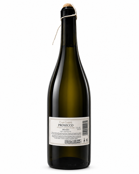 Casa Farive Prosecco Treviso DOC Frizzante 750ml bottle, Italian sparkling wine