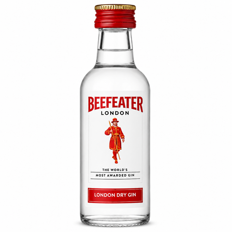 Beefeater ლონდონის მშრალი ჯინი 50 მლ 40% (დიდი ბრიტანეთი)