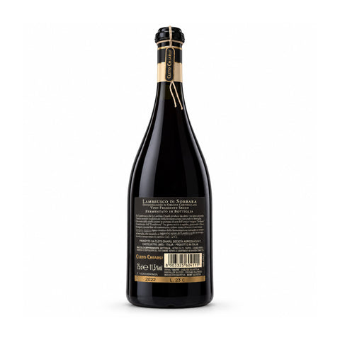 Cleto Chiarli Lambrusco del Fondatore Secco 2022 750ml 11.5%, back