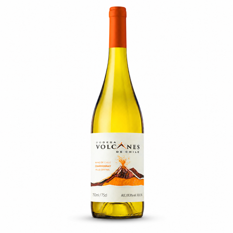 Bodega Volcanes შარდონე ცენტრალური ველი 750მლ 12,5% (2024წ., ჩილე)