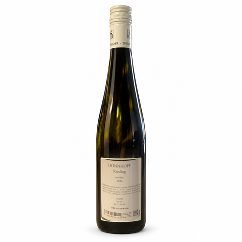 Donnhoff Riesling Trocken Dry White Wine 750ml bottle, 2024 vintage, German Nahe region, VDP.GUTSWEIN classification, 11% alcohol.