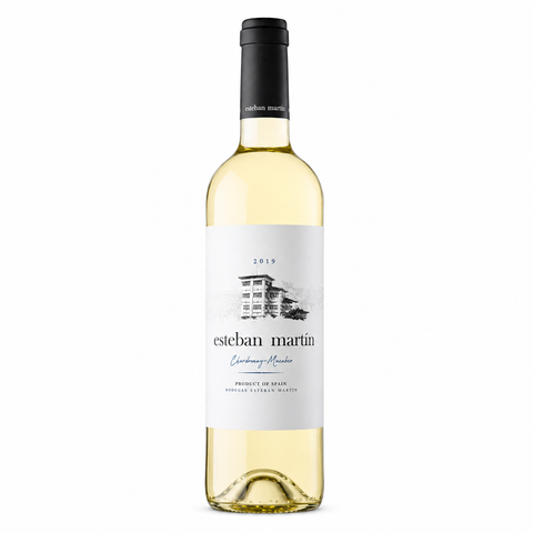 Esteban Martín შარდონე მაკაბეო თეთრი ღვინო 750ml 13% (Spain)