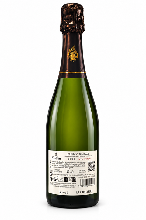 Kuehn Crémant d’Alsace Cuvée Prestige Brut 750ml 12% (France)