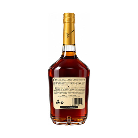 Hennessy Very Special VS Cognac 1L 40% rear | Hennessy VS კონიაკი 1 ლ 40% უკანა ეტიკეტი
