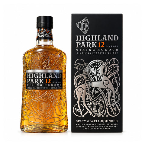 Highland Park 12Y Viking Honour whisky 700ml 40% bottle with original gift box