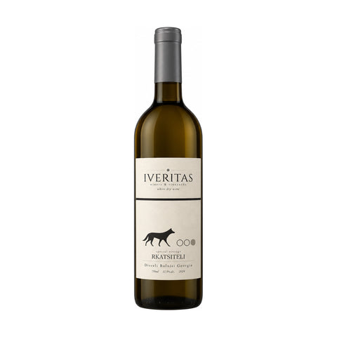 Bottle of Iveritas Rkatsiteli Dry White Wine 2024, 750ml, 12.5% alcohol