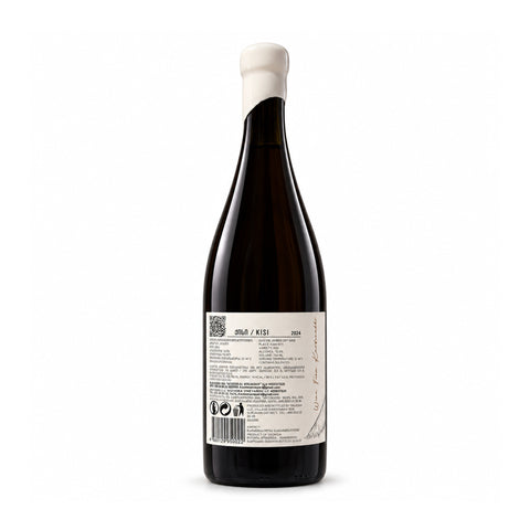 Kochoras Kisi 2024 dry amber wine 750ml bottle from Kakheti, Georgia, showcasing traditional qvevri winemaking method.