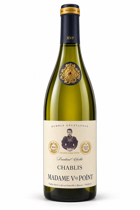 Madame Veuve Point Chablis 2023 — front bottle