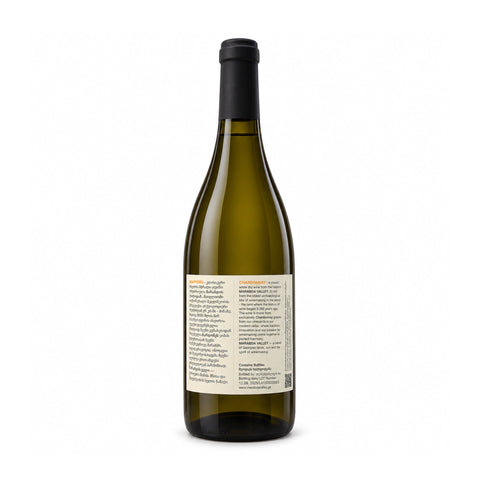 Marabda Valley Chardonnay 2024 — back / მარაბდის ველი შარდონე 2024 — უკანა მხარე