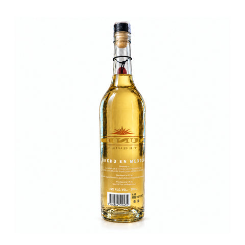 Mundo Reposado tequila 700ml 35%, rear bottle view | Mundo Reposado ტეკილა 700 მლ 35%, ბოთლის უკანა ხედი
