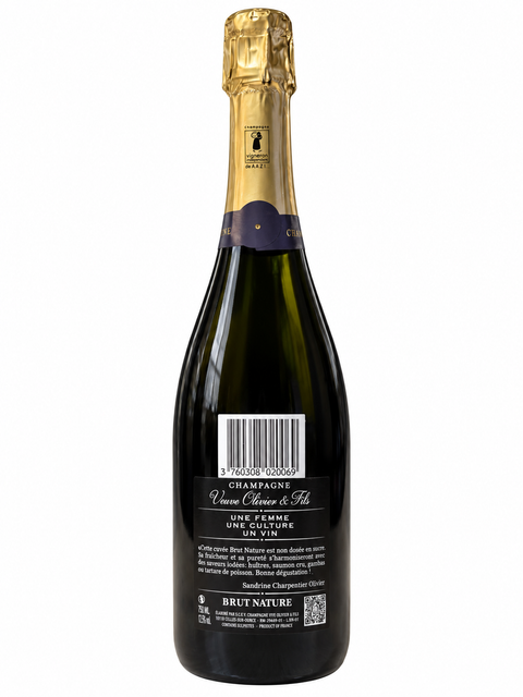 Veuve Olivier & Fils Secret Nature Brut Nature Champagne 750ml bottle