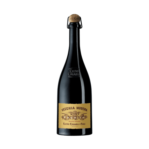 Bottle of Cleto Chiarli Lambrusco di Sorbara DOC sparkling wine, 75cl, 11% ABV, from Italy's Emilia-Romagna region.