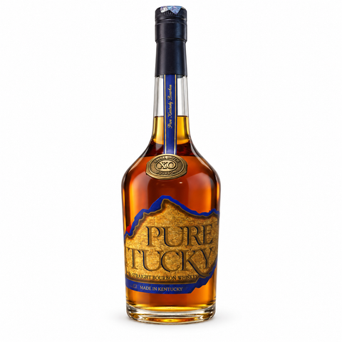 Pure Kentucky XO Straight Bourbon Whiskey 750ml 53.5% front bottle on white background