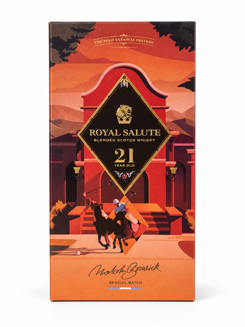 Royal Salute 21 Polo Estancia Whisky 700ml 40% limited edition box design