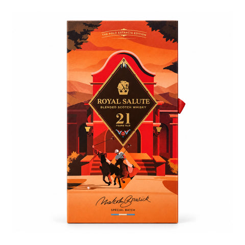 Royal Salute 21 Polo Estancia Whisky 700ml 40% closed gift box
