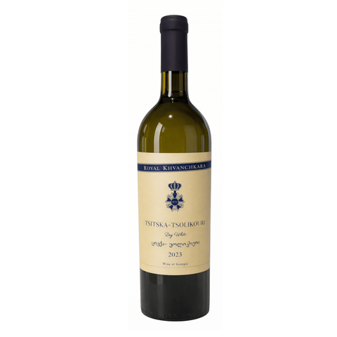 Bottle of Royal Khvanchkara Tsitska Tsolikouri Dry White 2023 from Georgia