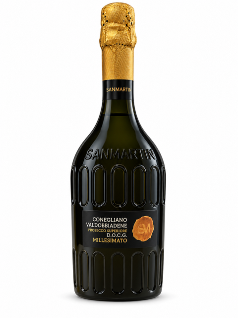 San Martino Conegliano Valdobbiadene Prosecco Superiore DOCG Millesimato Extra Dry 2024 front bottle