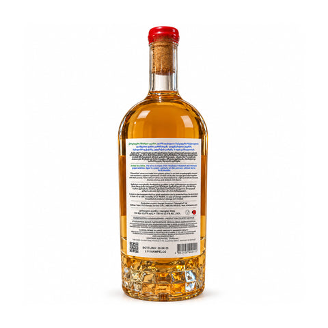 Tchotiashvili Chveni Ezo Dry Amber Wine 750ml 12% 2024 (Georgia), back label