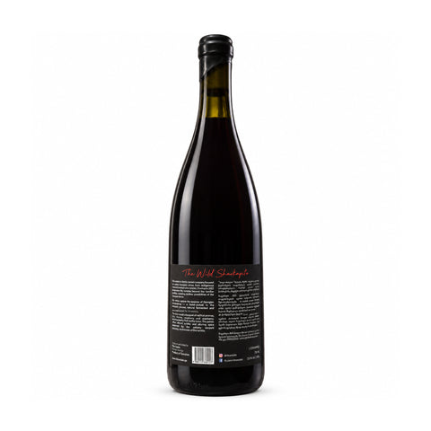 Tiko Estate The Wild Shavkapito 2023 dry red wine 750ml 13% back | თიკო ესთეითი ვაილდ შავკაპიტო 2023 — უკანა მხარე